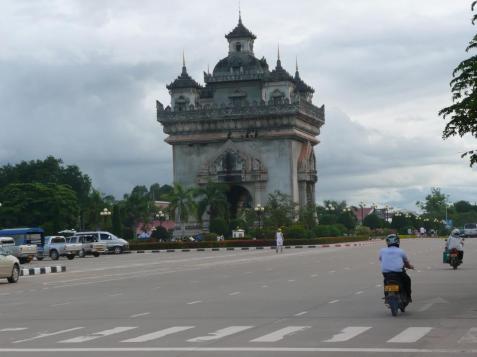 Das "Wahrzeichen" von Vientiane